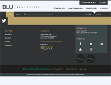 Tablet Screenshot of blurealtygroup.com